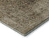 9' X 12' Brown And Beige Oriental Washable Area Rug With UV Protection
