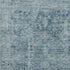 5' X 8' Blue And Gray Oriental Washable Area Rug With UV Protection