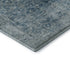 8' X 10' Blue And Gray Oriental Washable Area Rug With UV Protection