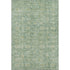 8' X 10' Artichoke Green And Teal Oriental Washable Area Rug With UV Protection