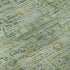 8' X 10' Artichoke Green And Teal Oriental Washable Area Rug With UV Protection