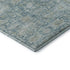 5' X 8' Blue And Ivory Oriental Washable Area Rug With UV Protection