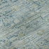 5' X 8' Blue And Ivory Oriental Washable Area Rug With UV Protection