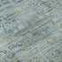 8' X 10' Blue And Ivory Oriental Washable Area Rug With UV Protection