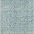 8' X 10' Blue And Ivory Oriental Washable Area Rug With UV Protection