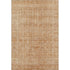 5' X 8' Coral And Peach Oriental Washable Area Rug With UV Protection