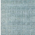 5' X 8' Sky Blue And Denim Blue Oriental Washable Area Rug With UV Protection