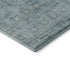 8' X 10' Sky Blue And Denim Blue Oriental Washable Area Rug With UV Protection