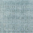 9' X 12' Sky Blue And Denim Blue Oriental Washable Area Rug With UV Protection