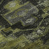 8' X 10' Olive Green Gray And Ivory Oriental Washable Area Rug With UV Protection