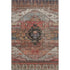 8' X 10' Rust Gray And Beige Oriental Washable Area Rug With UV Protection