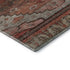 8' X 10' Rust Gray And Beige Oriental Washable Area Rug With UV Protection