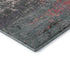 5' X 8' Coral Pink And Gray Abstract Washable Area Rug With UV Protection