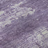 8' X 10' Purple And Ivory Abstract Washable Area Rug With UV Protection