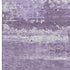 8' X 10' Purple And Ivory Abstract Washable Area Rug With UV Protection