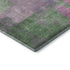 5' X 8' Blush And Gray Abstract Washable Area Rug With UV Protection