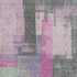5' X 8' Blush And Gray Abstract Washable Area Rug With UV Protection