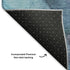 5' X 8' Blue And Gray Abstract Washable Area Rug With UV Protection