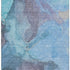8' X 10' Blue And Gray Abstract Washable Area Rug With UV Protection