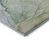 8' X 10' Artichoke Green Lavender And Ivory Abstract Washable Area Rug With UV Protection
