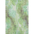 5' X 8' Green And Charcoal Abstract Washable Area Rug With UV Protection