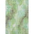 5' X 8' Green And Charcoal Abstract Washable Area Rug With UV Protection