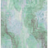 5' X 8' Pale Aqua Green And Ivory Abstract Washable Area Rug With UV Protection