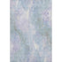 8' X 10' Sky Blue Lavender And Ivory Abstract Washable Area Rug With UV Protection