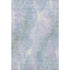 9' X 12' Sky Blue Lavender And Ivory Abstract Washable Area Rug With UV Protection