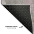 5' X 8' Blush Gray And Ivory Floral Washable Area Rug With UV Protection