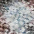 8' X 10' Coral And Blue Abstract Washable Area Rug With UV Protection