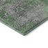8' X 10' Green And Gray Abstract Washable Area Rug With UV Protection