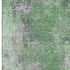 8' X 10' Green And Gray Abstract Washable Area Rug With UV Protection