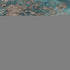 5' X 8' Teal And Beige Abstract Washable Area Rug With UV Protection
