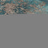 8' X 10' Teal And Beige Abstract Washable Area Rug With UV Protection