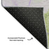8' Artichoke Green And Lavender Abstract Washable Round Rug With UV Protection