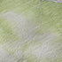 8' Artichoke Green And Lavender Abstract Washable Round Rug With UV Protection