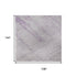 9' X 12' Lavender And Purple Abstract Washable Area Rug With UV Protection