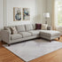 9' X 12' Lavender And Purple Abstract Washable Area Rug With UV Protection