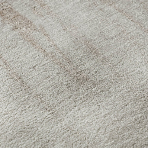 9' X 12' Taupe And Beige Abstract Washable Area Rug With UV Protection