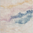 8' X 10' Pearl Blue And Lavender Abstract Washable Area Rug With UV Protection