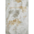 5' X 8' Beige Gray And Copper Abstract Washable Area Rug With UV Protection