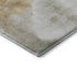 5' X 8' Beige Gray And Copper Abstract Washable Area Rug With UV Protection