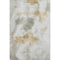 8' X 10' Beige Gray And Copper Abstract Washable Area Rug With UV Protection