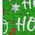5' X 8' Green Red And Silver Polka Dot Washable Area Rug With UV Protection