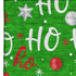5' X 8' Green Red And Silver Polka Dot Washable Area Rug With UV Protection