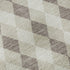 8' X 10' Beige Taupe And Ivory Geometric Washable Area Rug With UV Protection