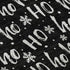 5' X 8' Black And Ivory Abstract Geometric Washable Area Rug With UV Protection
