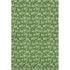 8' X 10' Green And Ivory Abstract Geometric Washable Area Rug With UV Protection