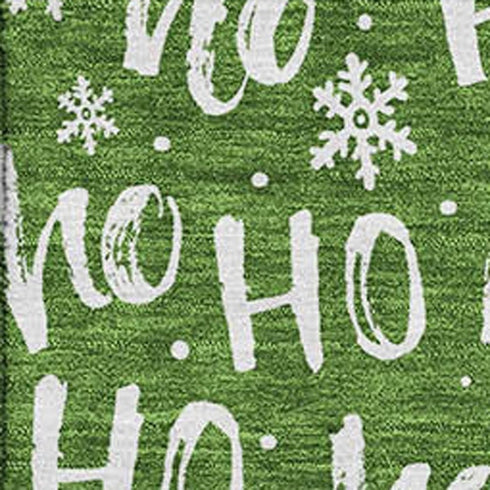 8' X 10' Green And Ivory Abstract Geometric Washable Area Rug With UV Protection